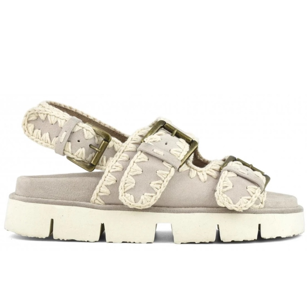 MOU Bio Sandal With Buckles and Back Strap 40/9.5-10